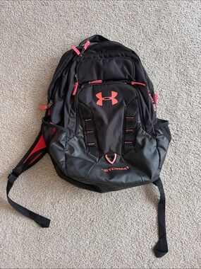 Under Armour Black and Pink Storm1 Backpack